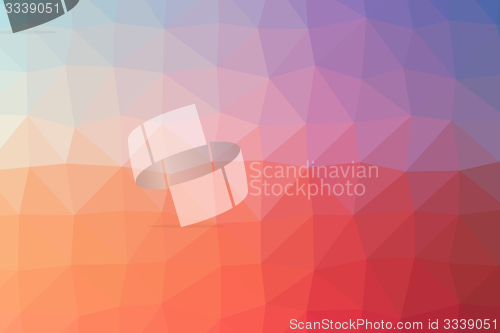 Image of abstract low poly background