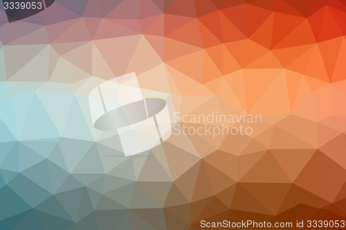 Image of abstract low poly background