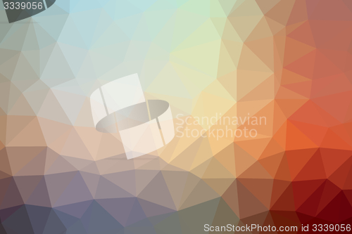 Image of abstract low poly background