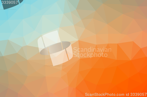 Image of abstract low poly background