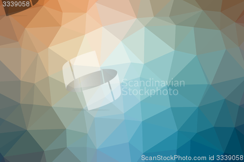 Image of abstract low poly background