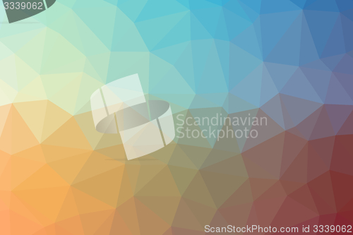 Image of abstract low poly background