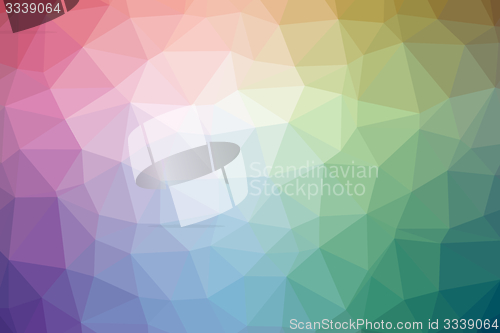 Image of abstract low poly background