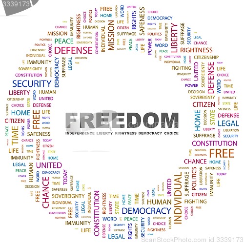Image of FREEDOM.