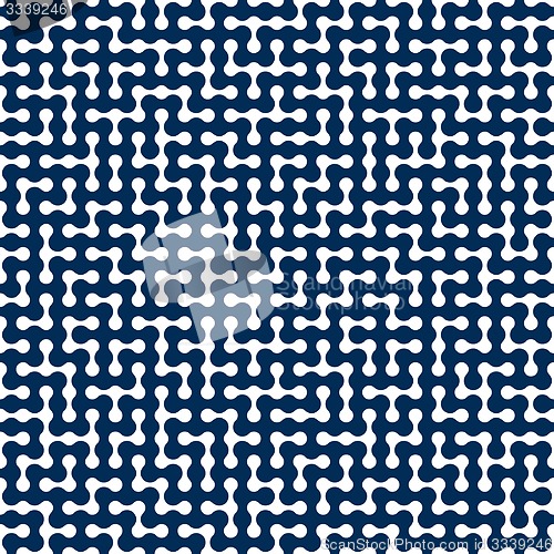 Image of Maze. Seamless pattern.