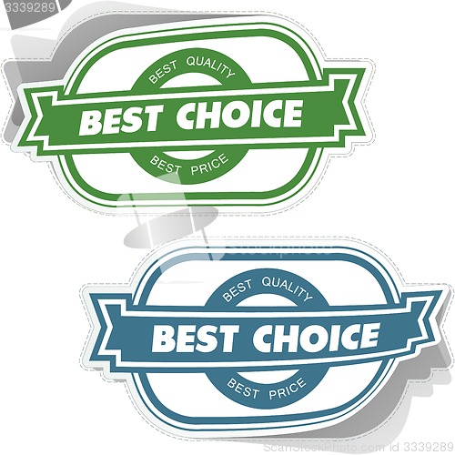 Image of Sticker set for design.