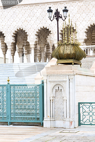 Image of the   chellah  in morocco africa   monument and site