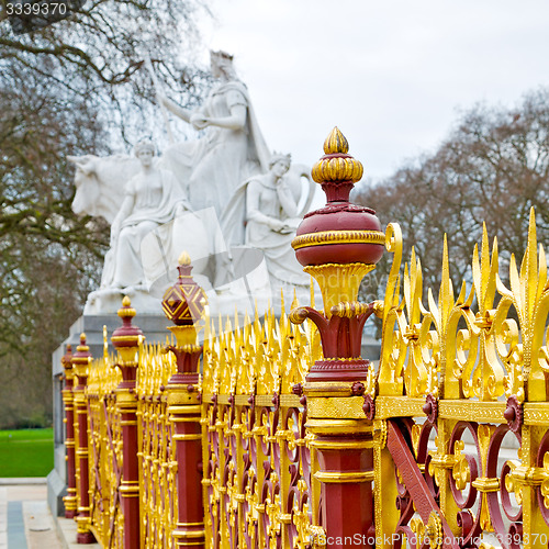 Image of albert monument in london england kingdome and old construction