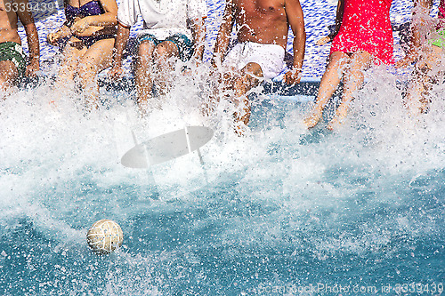 Image of Fun in the pool