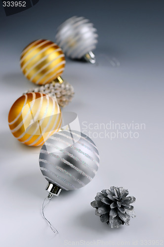 Image of Christmas ornaments