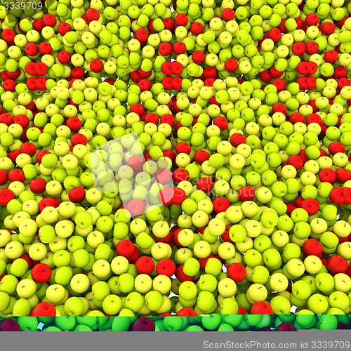 Image of apples background