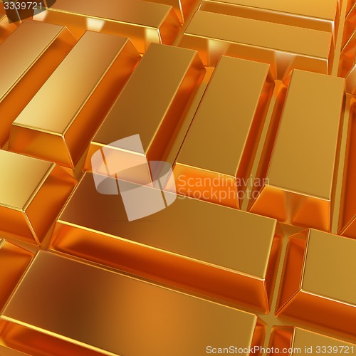 Image of gold bars