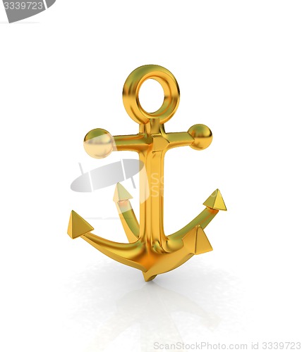 Image of Gold anchor