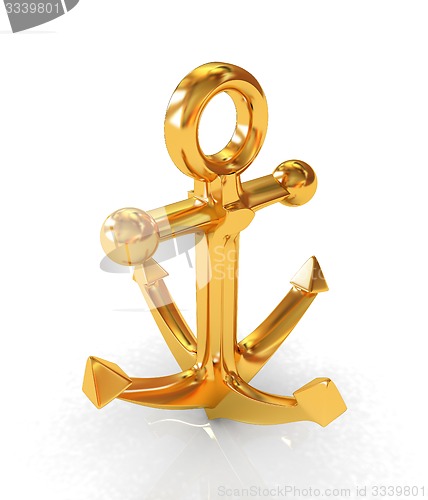 Image of Gold anchor
