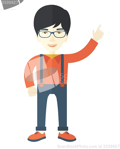 Image of Proud asian businessman.
