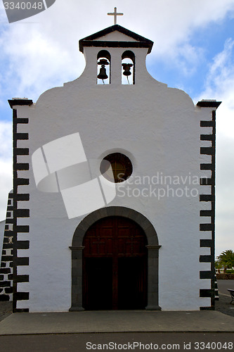 Image of bell tower    lanzarote  