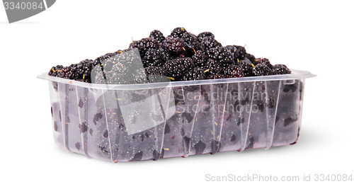 Image of Mulberry in a plastic tray rotated