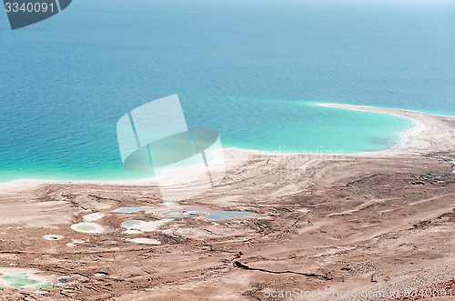 Image of Natural environmental disaster on Dead Sea shores
