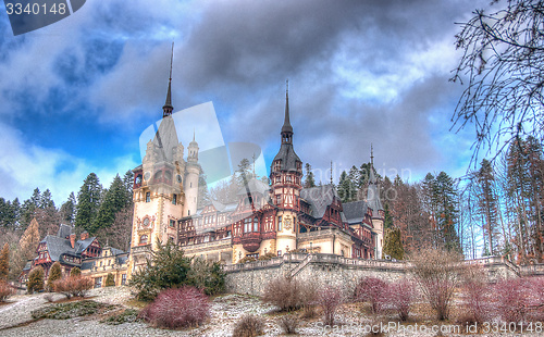 Image of Peles castle in Romania