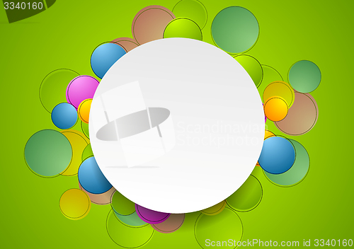 Image of Abstract colorful template design
