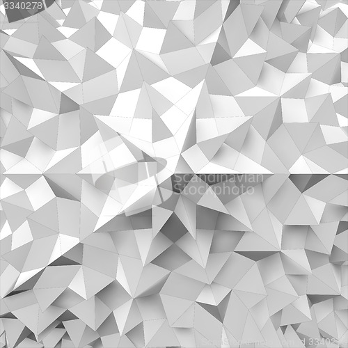 Image of Abstract 3d geometrical background. Mosaic. Vector illustration.