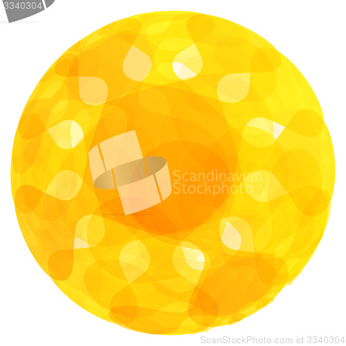 Image of Sphere. Abstract vector illustration.