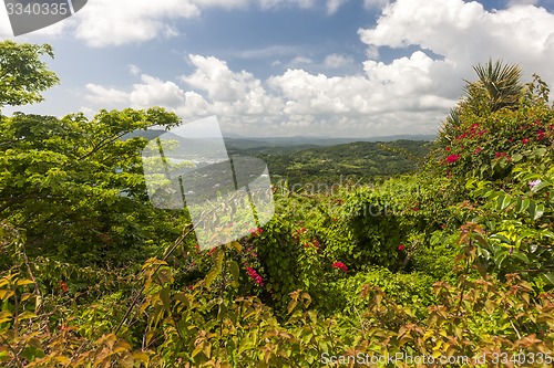 Image of Caribbean beach on the northern coast of Jamaica