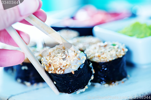 Image of sushi