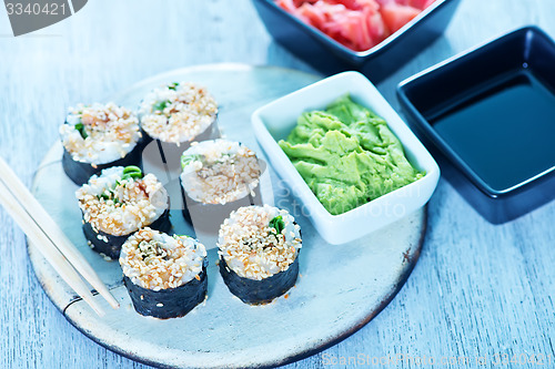 Image of sushi