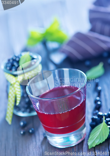 Image of blueberry juice