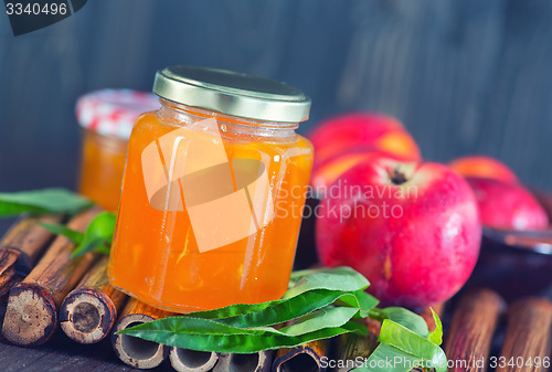 Image of peach jam