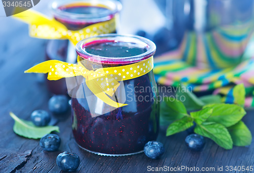 Image of blueberry jam