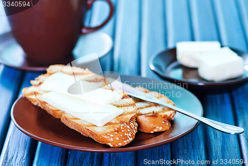 Image of bread with butter