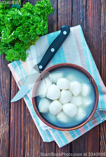 Image of fresh mozzarella