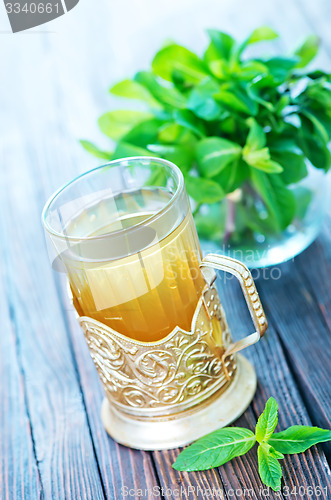 Image of fresh mint tea