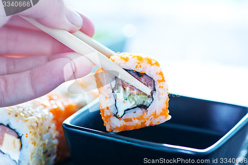 Image of sushi