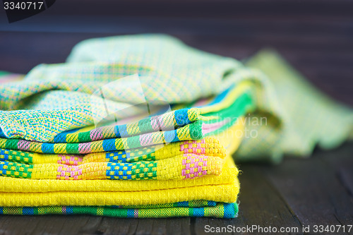 Image of kitchen napkin