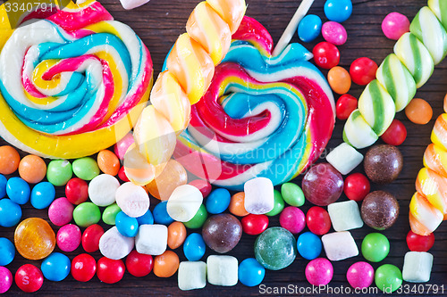 Image of sweet color candy