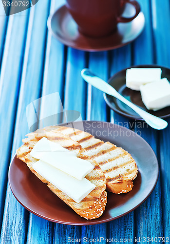 Image of bread with butter