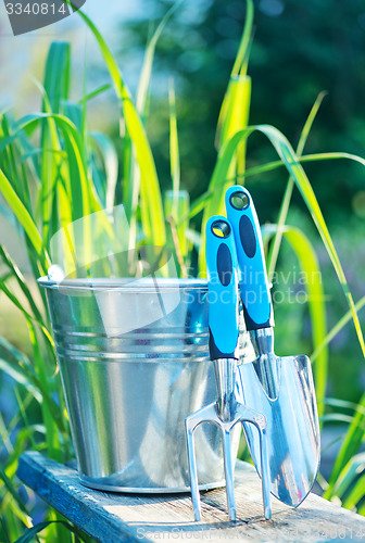 Image of garden tools