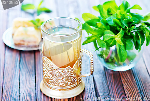 Image of fresh mint tea