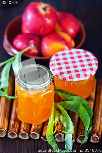 Image of peach jam