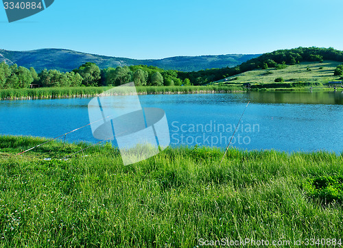 Image of lake and sky