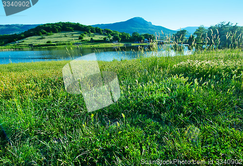 Image of lake and sky