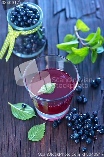 Image of blueberry juice