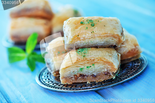 Image of sweet turkish desert 