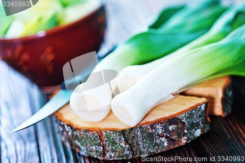 Image of fresh leek