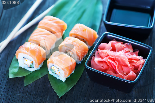 Image of sushi