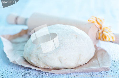 Image of raw dough