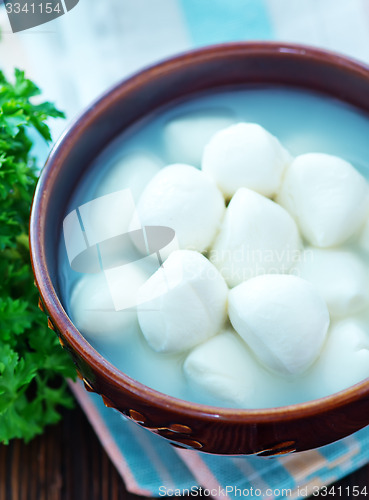 Image of fresh mozzarella